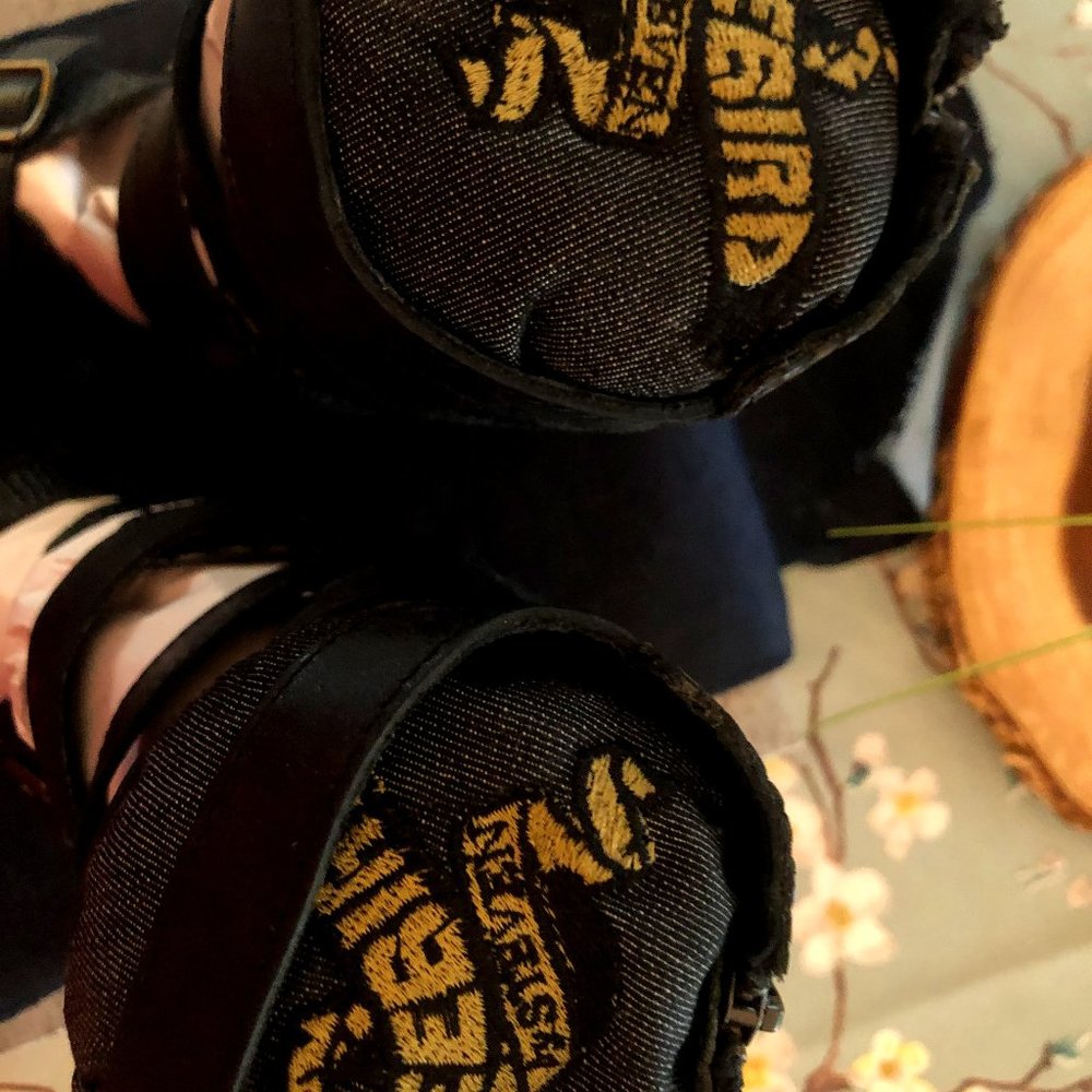 FREEBIRD Bond Black Snake Sandals